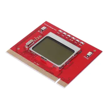 LCD PCI PC aukštos kokybės Kompiuteris Analizatorius Testeris Diagnostikos Kortelė