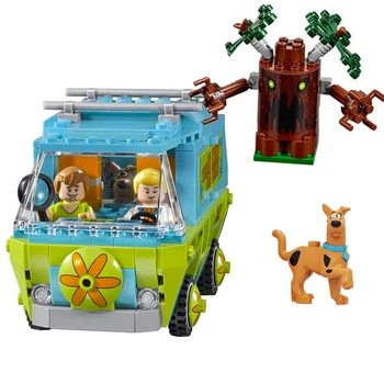 Paslaptis Mašina Autobusų Scooby Šuo Statybos Blokų, Plytų Žaislai 10430 Kartu Gimtadienio Dovanos Vaikams 10430