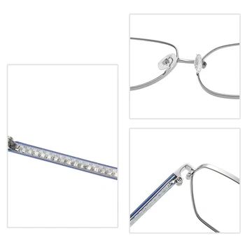 Stabdžių Blue ray Skaitymo Akiniai moterų didinamąjį taurės moterų recepto akiniai vyrų Skaidrus kompiuterio akinių rėmeliai