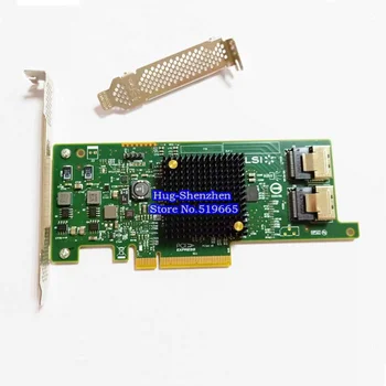 LSI SAS 9217-8i HBA SFF8087 Mini-HD SAS 6Gb PCI-E 3.0 X8 SAS Controller Adapter RAID Card
