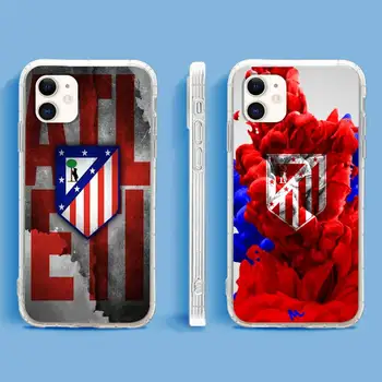 Atlético Madrid Telefono dėklas Skirtas Iphone SE 2020 6 6s 7 8 plus X Xr XS 11 12 13 Mini Pro Max Fundas Dangtis
