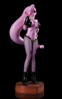22cm Dragon DBZ Žaislai Majin Buu Lady Merginos Buu Moteris Šilko Kojinės Veiksmų Skaičius, Kalėdų Kolekcionuojamos Lėlės Modelio Žaislas
