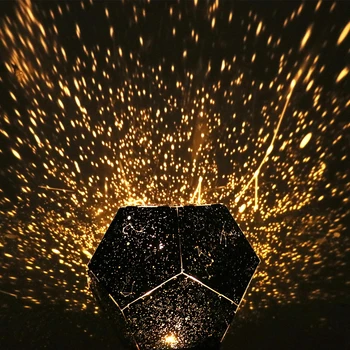 Žvaigždžių Projektorius Svajonių Sukasi LED Galaxy Žvaigždėtą Naktį Šviesos 3 Spalvos Nuotolinio Valdymo pultas USB Lempa miegamojo puošmena 