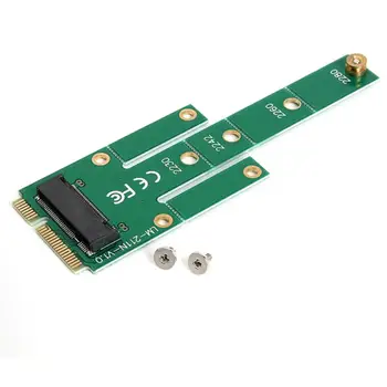 6.0 Gb/s MSATA SSD M. 2 NGFF SSD Adapterio plokštę NGFF M. 2 B Klavišą, SSD Į MSATA Mini PCI-E Adapteris Keitiklis Kortelę 2230-2280mm
