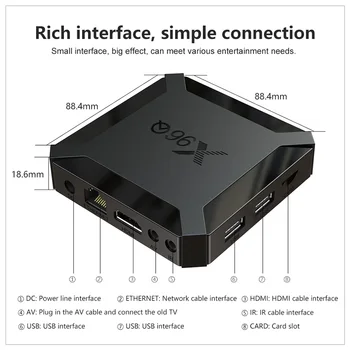 Naujas X96Q iptv box 