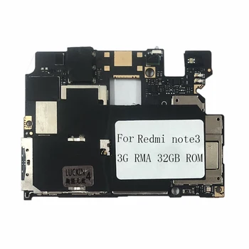 OUDINI UNLOCKED3G RAM, 32GB ROM dirbti Redmi Note3 plokštė 3+32 Tarptautinės Edition