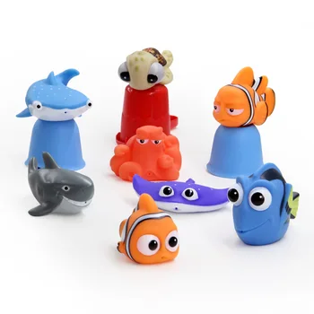 Kūdikių Vonios Žaislai žuviukas Nemo Dory Plūduriuoti Vandens Purškimo Spaudimas Žaislai, Minkštos Gumos Vonios kambarys Žaisti Gyvūnų Vonia Pav Žaislas Vaikams