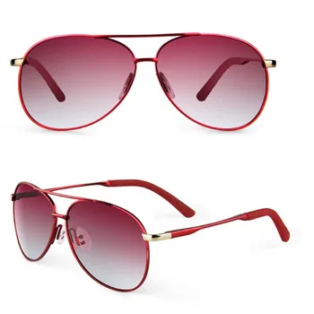 KAPELUS prabangūs akiniai nuo saulės Moteris mados poliarizuoti akiniai nuo saulės Paplūdimyje spalvingi akiniai nuo saulės 8013 Red akiniai