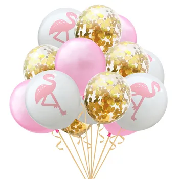 15vnt Vestuvių Dekoravimas Balionais Bachelorette Šalis Flamingo Konfeti Balionas Komanda Nuotaka turi Būti Nuotakos Dušas Apdailos Džiaugtis