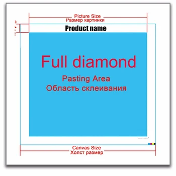 Diamond Tapyba Visą Gręžimo kvadratinių/apvalus Liūto Galva Mozaika 