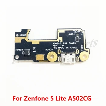 USB Įkrovimo lizdas Jungtis Su Mic Mikrofonas Valdybos Asus Zenfone 5 Lite A502CG Flex Kabelis