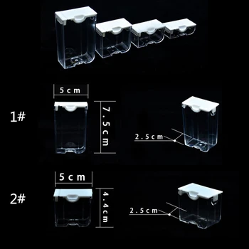 5D Diamond Tapybos, Mozaikos Įrankių Priedai Pledas Deimantų Papuošalai Siuvinėjimo Skaidrus Laikymo Dėžutė Gręžimo Konteineriai