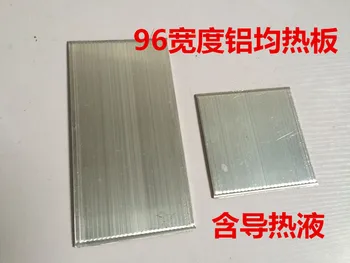 Plotis 96 mm Aliuminio Garų Kameroje Aliuminio šilumos vamzdžio temperatūra plokštės šilumos vamzdžio 