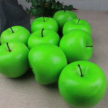 Aukštos Modeliavimas Vaisių Apple Plastiko Netikrą Raudona Obuoliai Foto Rekvizitai Vaisių Namų Dirbtinių Veislės Žaliųjų Obuolių Vaisių Parduotuvė Modelis Gruodis