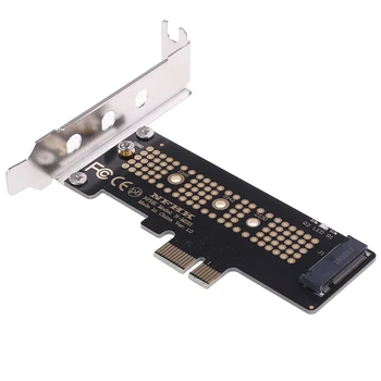 Karšto pardavimo NVMe PCIe M. 2 NGFF SSD į PCIe x1 adapter card PCIe x1 M. 2 kortelės su laikikliu
