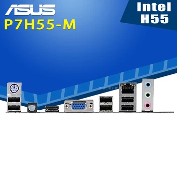 Asus P7H55-M pagrindinė Plokštė LGA 1156 DDR3 16GB i7 i5, i3 16GB VGA Suderinama-HDM Dual-Channel 