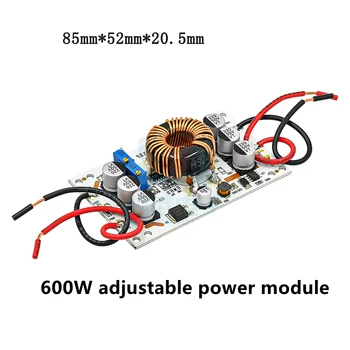 600W aliuminio substrato padidinti nuolatinės įtampos nuolatinės srovės reguliuojamas maitinimo modulis LED padidinti vairuotojo padidinti baterija