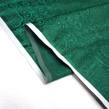 Aukštos kokybės žalioji žakardo damask audinio sluoksnį užuolaidų staltiesė sofos pagalvėlių apmušalai kratinys 