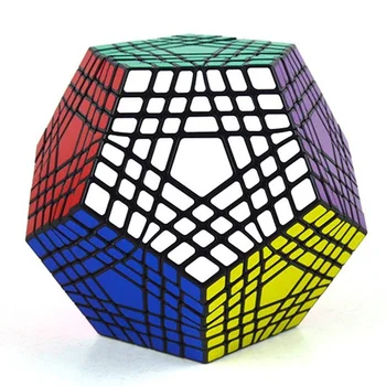 ShengShou Teraminx 7x7 Magic Cube Shengshou WuMoFang 7x7x7 Megaminx Dodecahedron Profesinio Švietimo Žaislai, Dėlionės